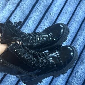 Black Combat Boots